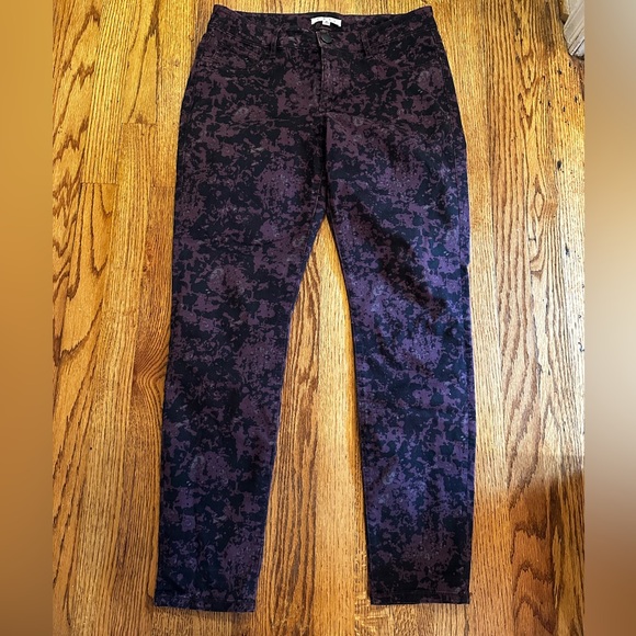 CAbi Denim - CAbi Dark Purple and Black Pants